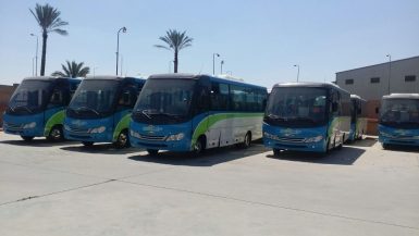 اتوبيسات النقل الذكى