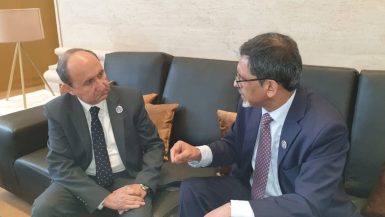 إبراهيم باتيل وزير التجارة والصناعة الجنوب افريقى ؛ عمرو نصار وزير التجارة