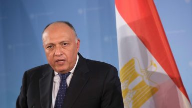 سامح شكرى وزير الخارجية
