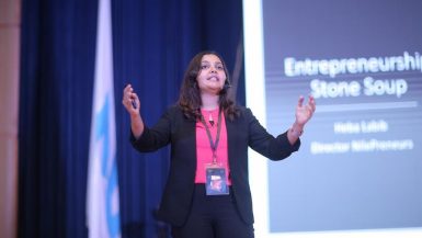هبة لبيب المدير التنفيذي لمبادرة رواد النيل