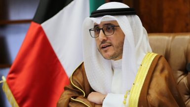 وزير خارجية الكويت أحمد ناصر المحمد الصباح