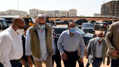 مصطفى مدبولى رئيس مجلس الوزراء ؛ العاصمة الإدارية