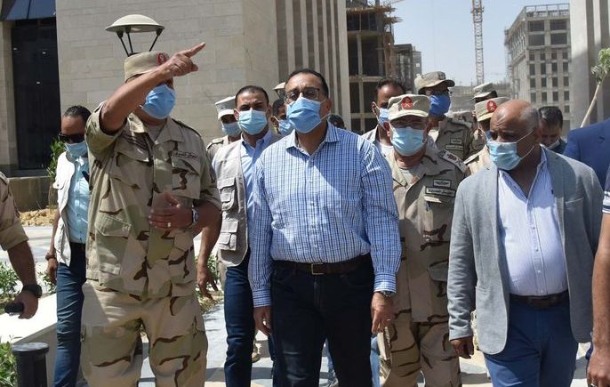 مصطفى مدبولى رئيس مجلس الوزراء ؛ العاصمة الإدارية