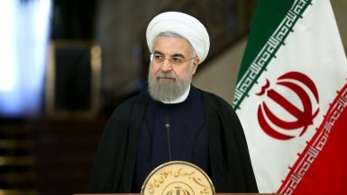 الرئيس الإيراني حسن روحانى