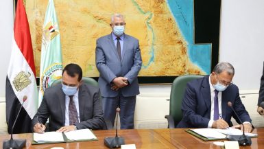 وزير الزراعة يشهد توقيع بروتوكولين لدعم المستفيدين من مشروع 1.5 مليون فدان