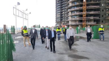 السفير اليابانى بالقاهرة يزور مدينة العلمين الجديدة
