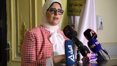 وزيرة الصحة