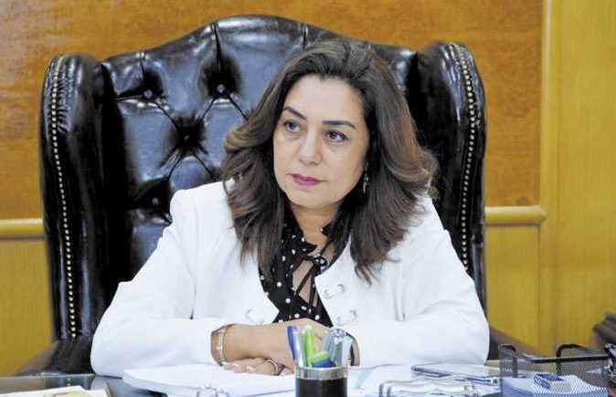 منال عوض محافظ دمياط