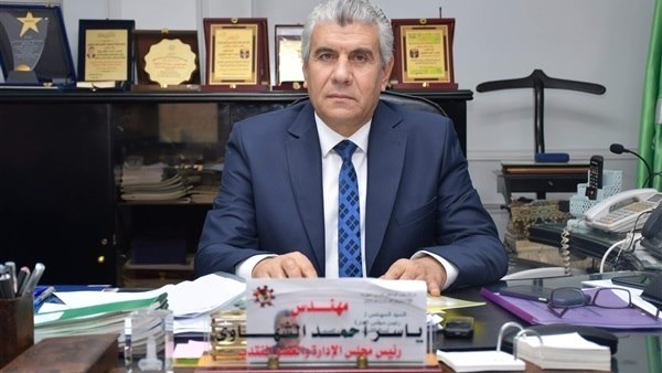 ياسر الشهاوى رئيس شركة مياه الشرب والصرف الصحى بالمنيا