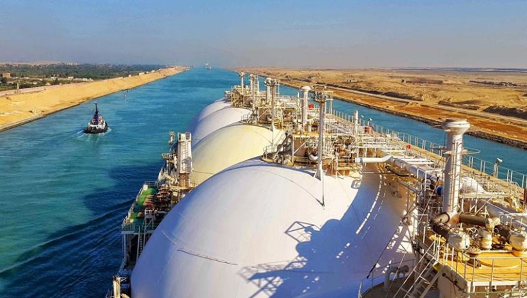 ARGUS العالمية: قناة السويس الخيار الأول لناقلات الغاز الطبيعى المُسال الأمريكى إلى الشرق الأقصى خلال يناير 2021
