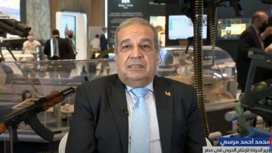 وزير الإنتاج الحربى: خطط الوزارة وحجم الإنفاق لم يتأثرا بجائحة كورونا