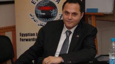 مدحت القاضى رئيس مجلس إدارة شعبة خدمات النقل الدولي