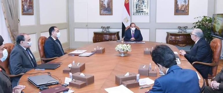 الرئيس السيسى يوجه بتنفيذ مشروع "الدلتا الجديدة" بمساحة مليون فدان