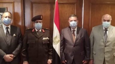 "قطاع الأعمال" توقع بروتوكولات تعاون مع القوات المسلحة لاستغلال 238 فدانا بمحور المحمودية