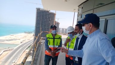 السفير الألمانى بالقاهرة يتفقد مشروعات مدينة العلمين الجديدة