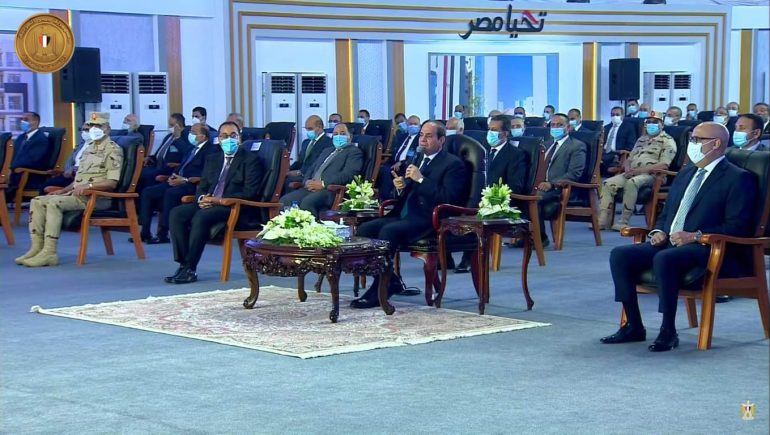 الرئيس السيسى يفتتح عددًا من المشروعات السكنية بالمدن الجديدة عبر الفيديو كونفرنس