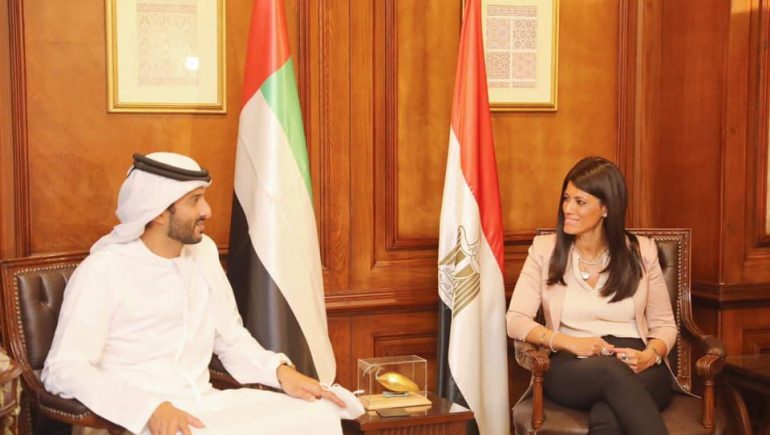 وزيرة التعاون الدولى تبحث تعزيز العلاقات مع وزير الاقتصاد الإماراتى وإعادة تفعيل اللجنة العليا المشتركة