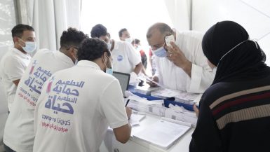 «نستله للمياه» توفر لقاح «كورونا» لأهالى كفر الأربعين وجمجرة بالقليوبية