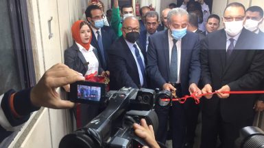 وزير التموين يفتتح مجمع نموذجى لتقديم خدمات الوزارة بالشرقية