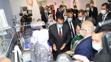 «تحيا مصر» يفتتح أكبر وحدة لرعاية حديثى الولادة بمستشفى أبوالريش