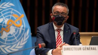 المدير العام لمنظمة الصحة العالمية تيدروس أدهانوم