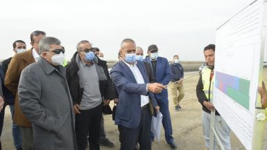 "ربيع" يتفقد أعمال التطوير فى شركة "قناة السويس للاستزراع المائى"
